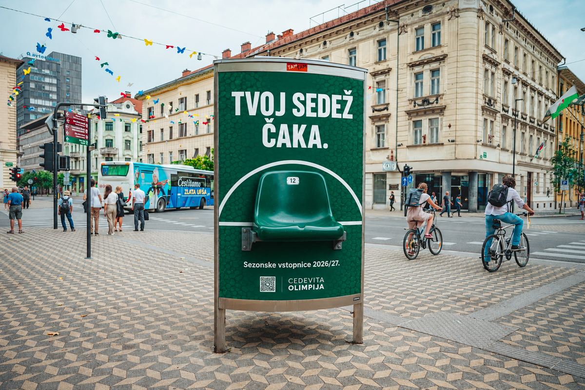 OOH predlog Tvoj sedež čaka