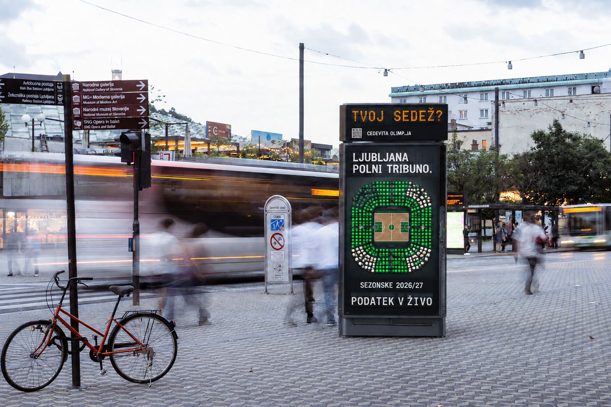 OOH predlog Ljubljana, polni tribuno